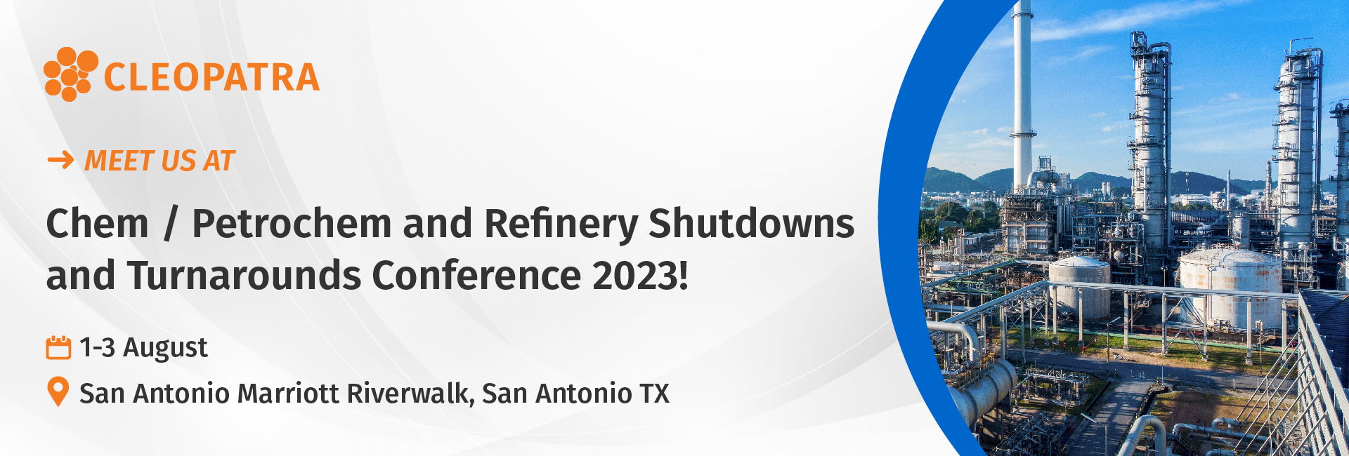 Chem / Petrochem and Refinery Shutdowns and Turnarounds Conference (banner)